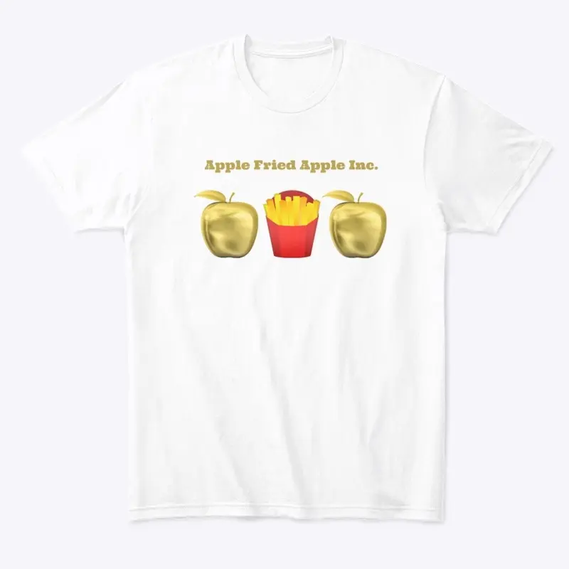 White Tee 🍎🍟🍎 shirt